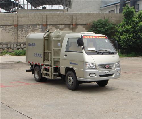 小型2-3.5方福田挂桶自卸式垃圾车