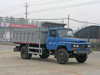 东风140自卸式垃圾车